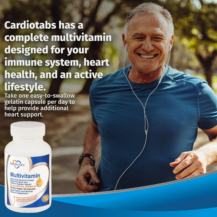 Cardiotabs Multivitamínico - Suplementos para el corazón y la inmun...