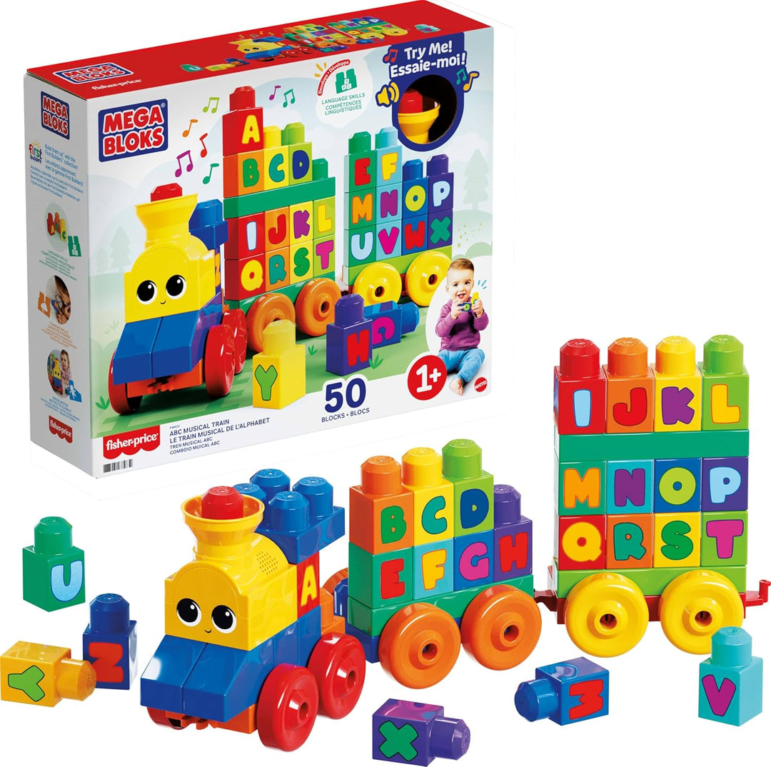 MEGA BLOKS First Builders - Juego de bloques de construcción para n...