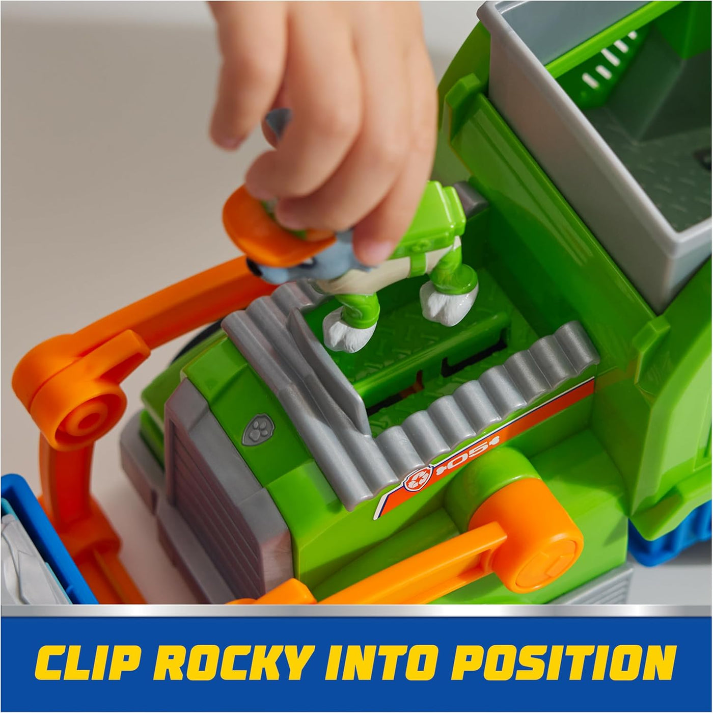 Paw Patrol Crush N Roll - Camión de reciclaje con figura