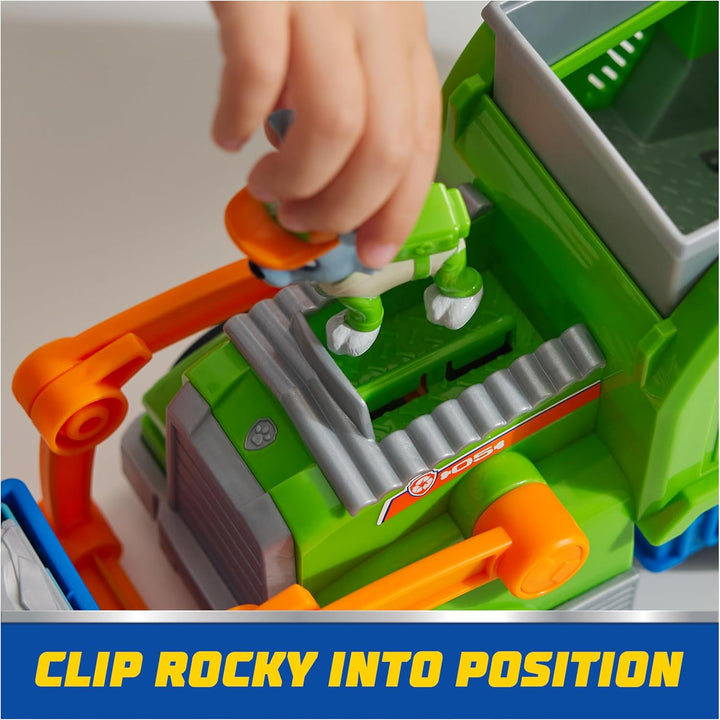 Paw Patrol Crush N Roll - Camión de reciclaje con figura