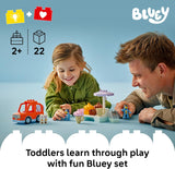 LEGO DUPLO Bluey Ice Cream Trip Bluey - Juguete para niños