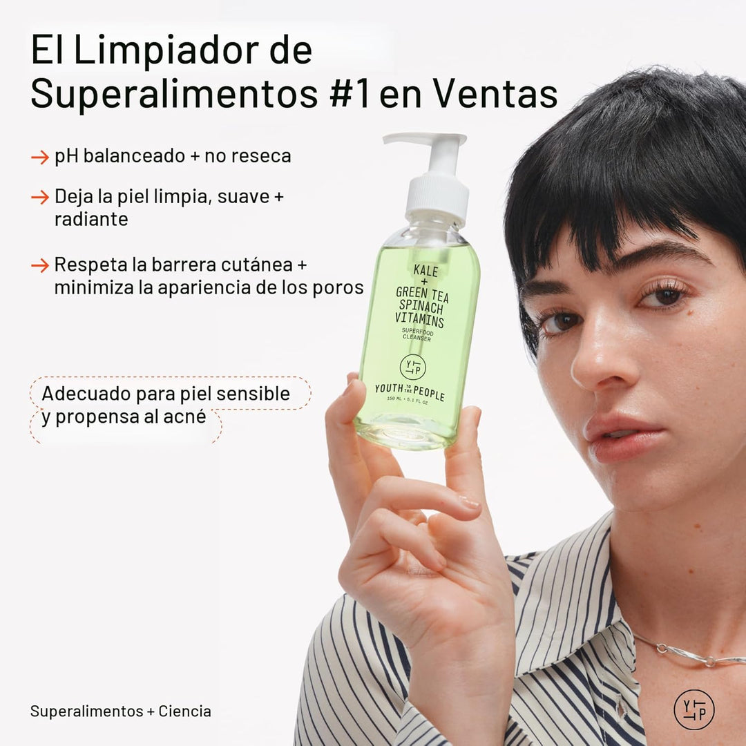 Youth To The People Limpiador facial Superfood - Lavado facial diar...