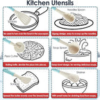 Play Kitchen Pots y Pans Set, Pretend Play Utensils Accessories