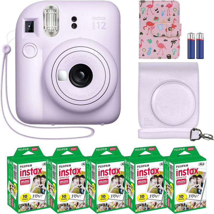 Fujifilm Cámara instantánea Instax Mini 12 + paquete de accesorios...