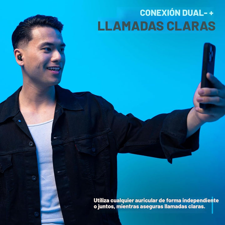 JLab Go Air Pop+ Auriculares Verdaderamente Inalámbricos, Auricular...