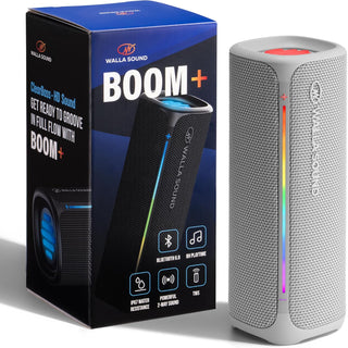 Walla Boom+ Altavoz Bluetooth portátil \u2013 Audio de alta potenci...