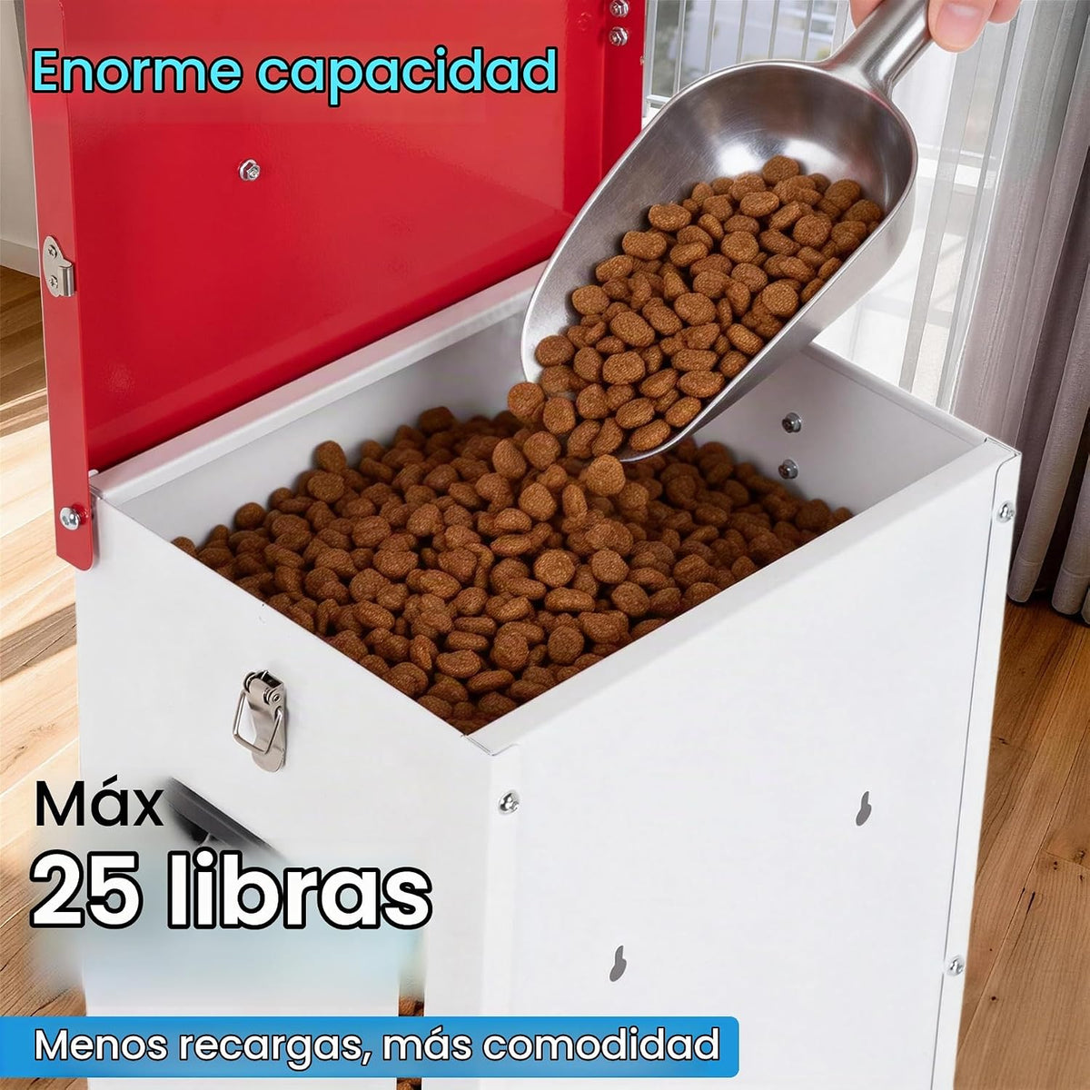 Alimentador automático para perros - Dispensador automático de