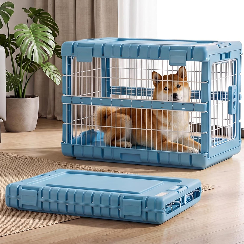 Jaula plegable para perros de 36 pulgadas de largo para perros