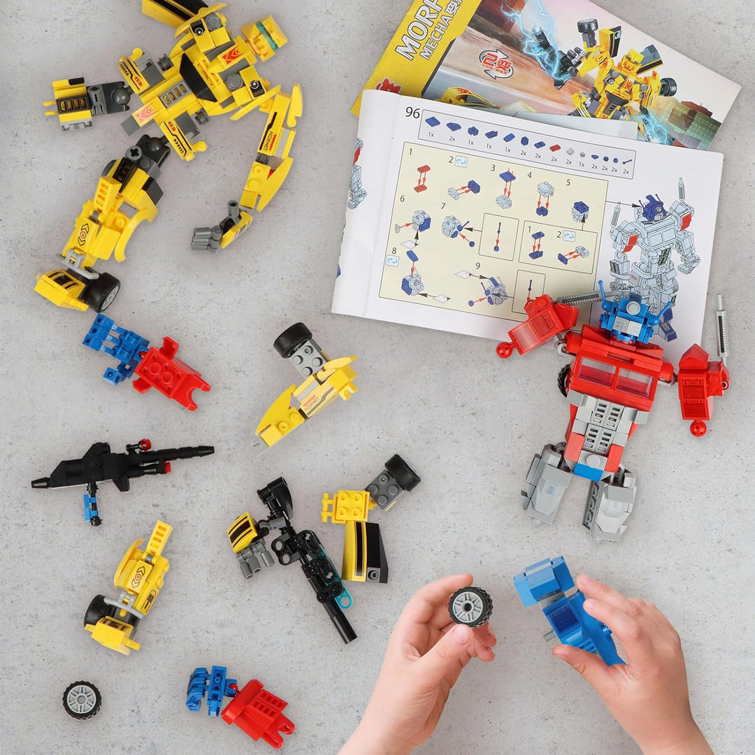 HIGH GODO Juego de construcción transformable robot de
