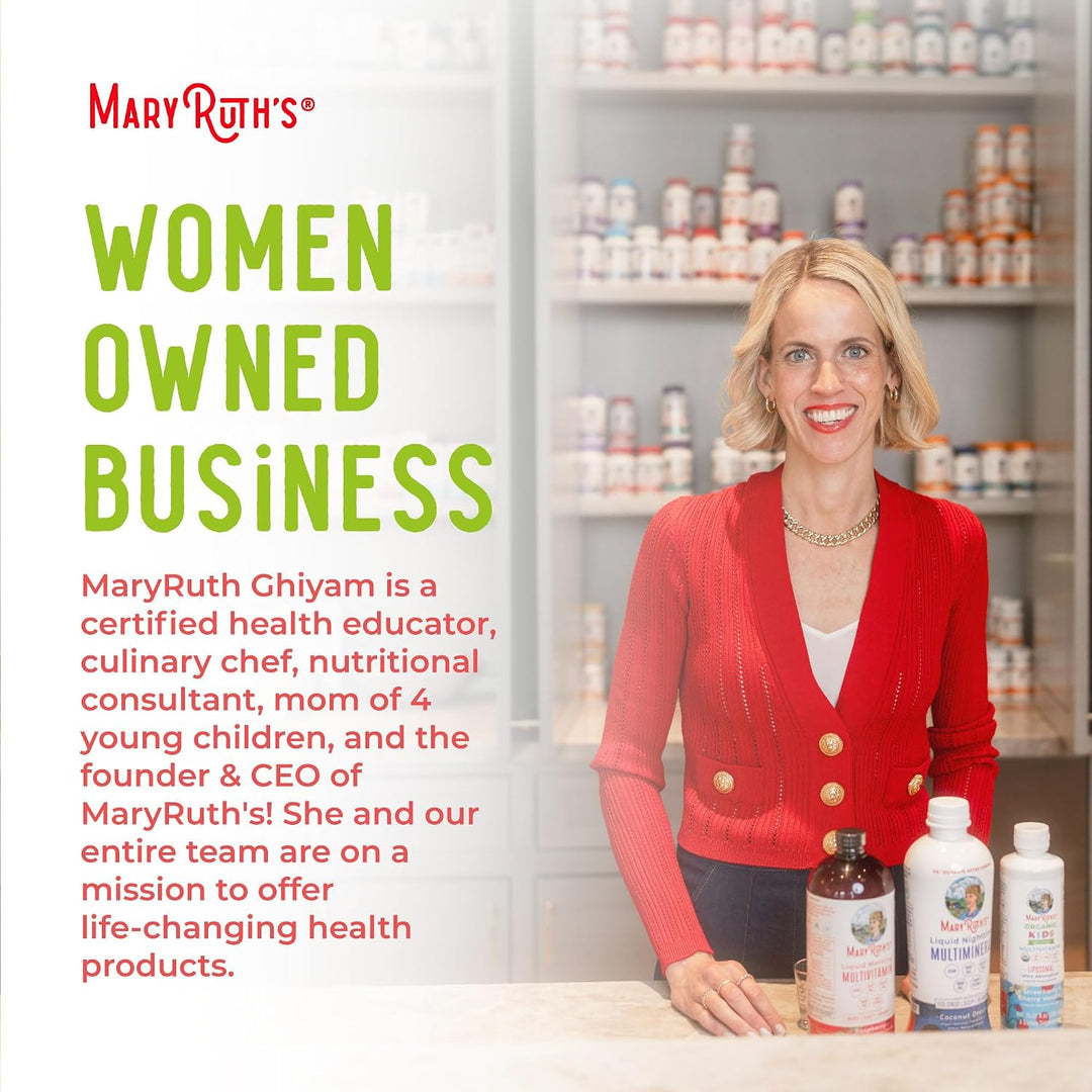 MaryRuth Organics Liquid Morning Multivitamin Essentials+ | Vitamin...