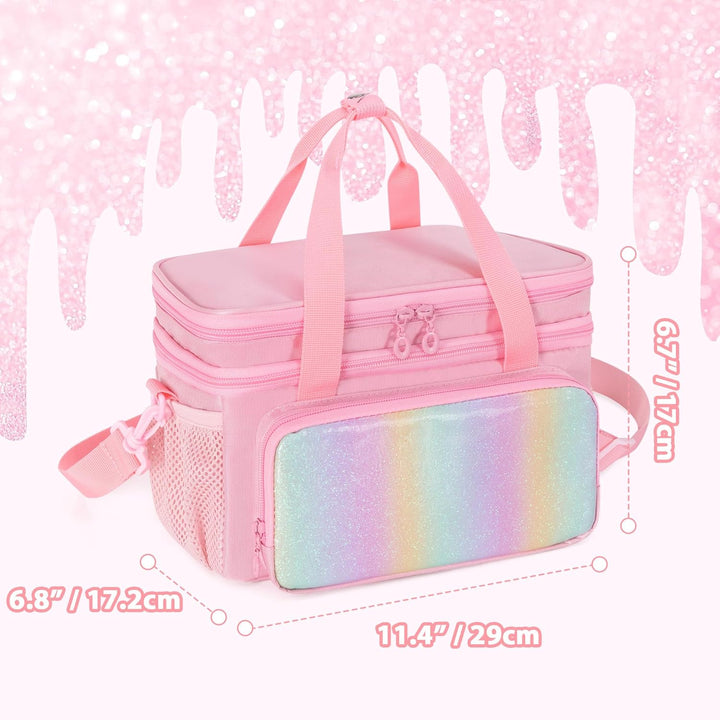 GRAOSO Estuche de transporte compatible con ropa de muñeca, organiz...