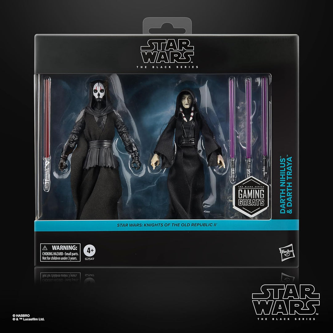 STAR WARS The Black Series Darth Nihilus & Darth Traya, Knights of...