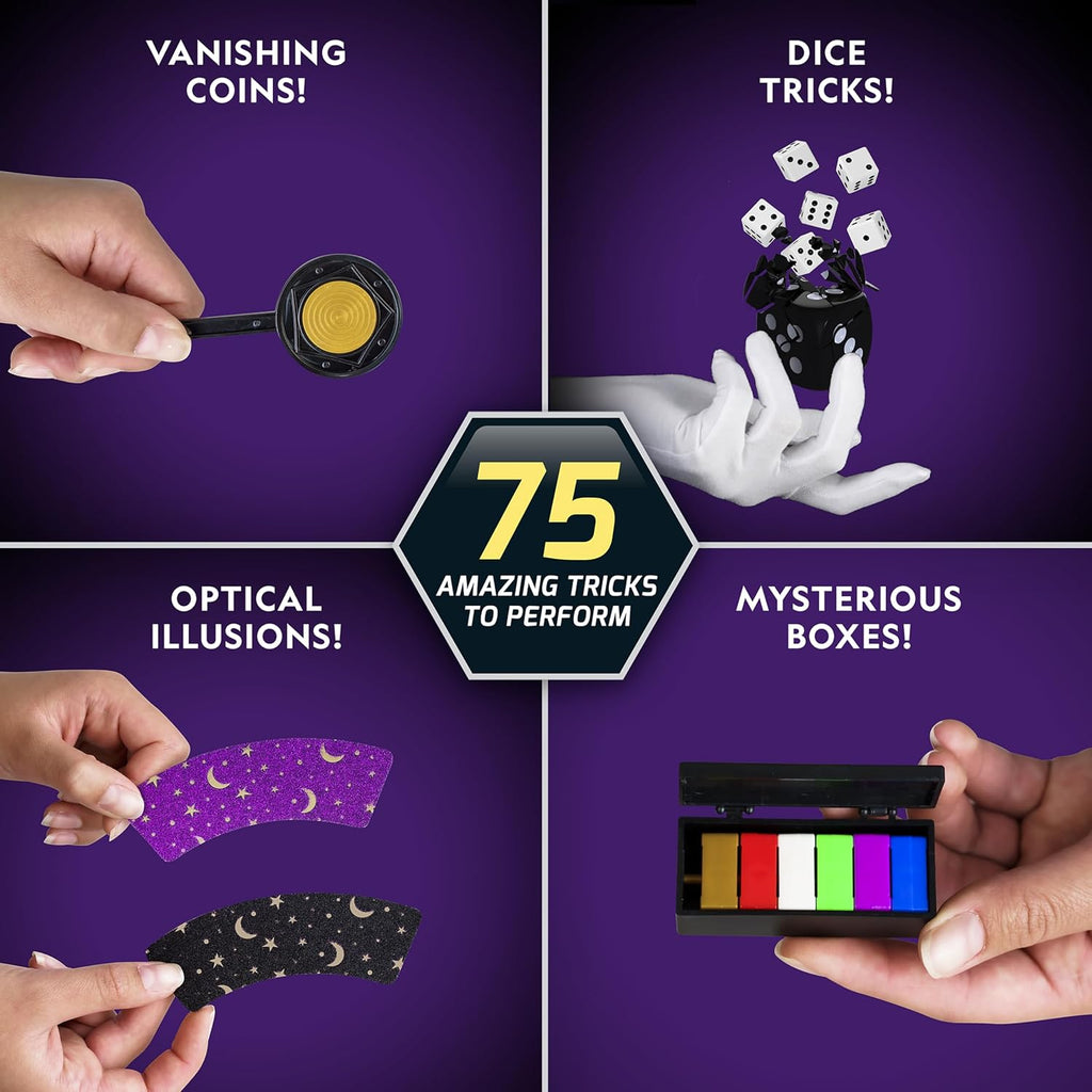 National Geographic Mega Magic Kit con 75+ Tricks para Kids Ages 8-12