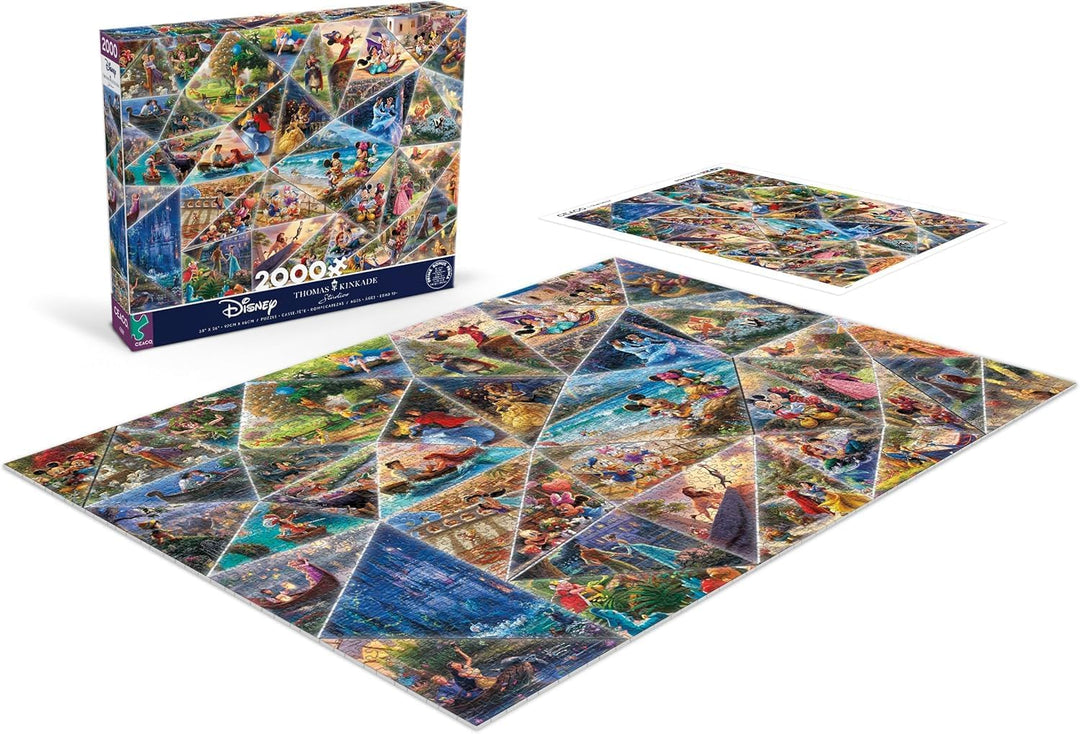 Ceaco - Thomas Kinkade - Disney Collage - Rompecabezas de
