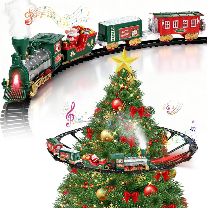 Juego de tren de Navidad