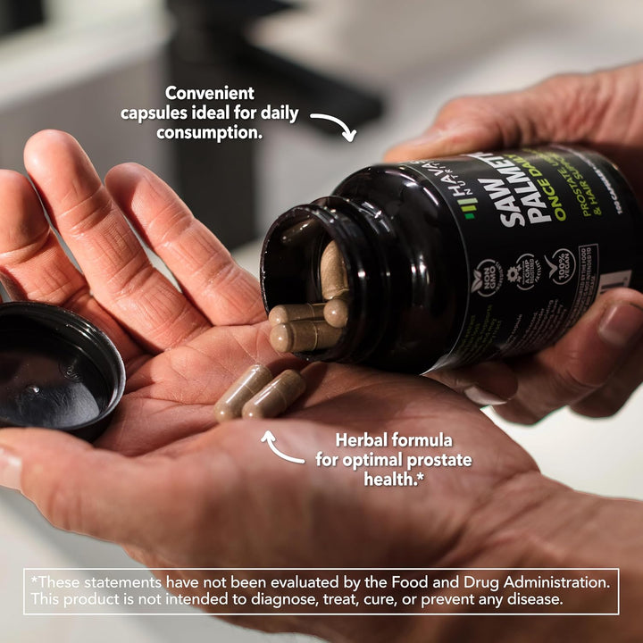 Saw Palmetto - Suplemento para la salud de la próstata para hombres...