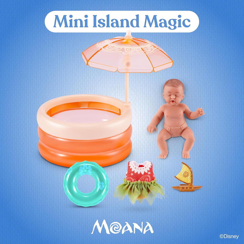 My Mini Baby Disney Paquete de 2 por ZURU – Muñeca de bebé coleccionable de Disney, cápsula misteriosa con accesorios, juguete realista en miniatura para niñas a partir de 3 años