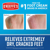 Crema para pies O'Keeffe's para pies saludables - frasco de...