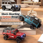 1:43 Mini RC Crawler con APP/2.4Ghz Control LED Doble Carcasa