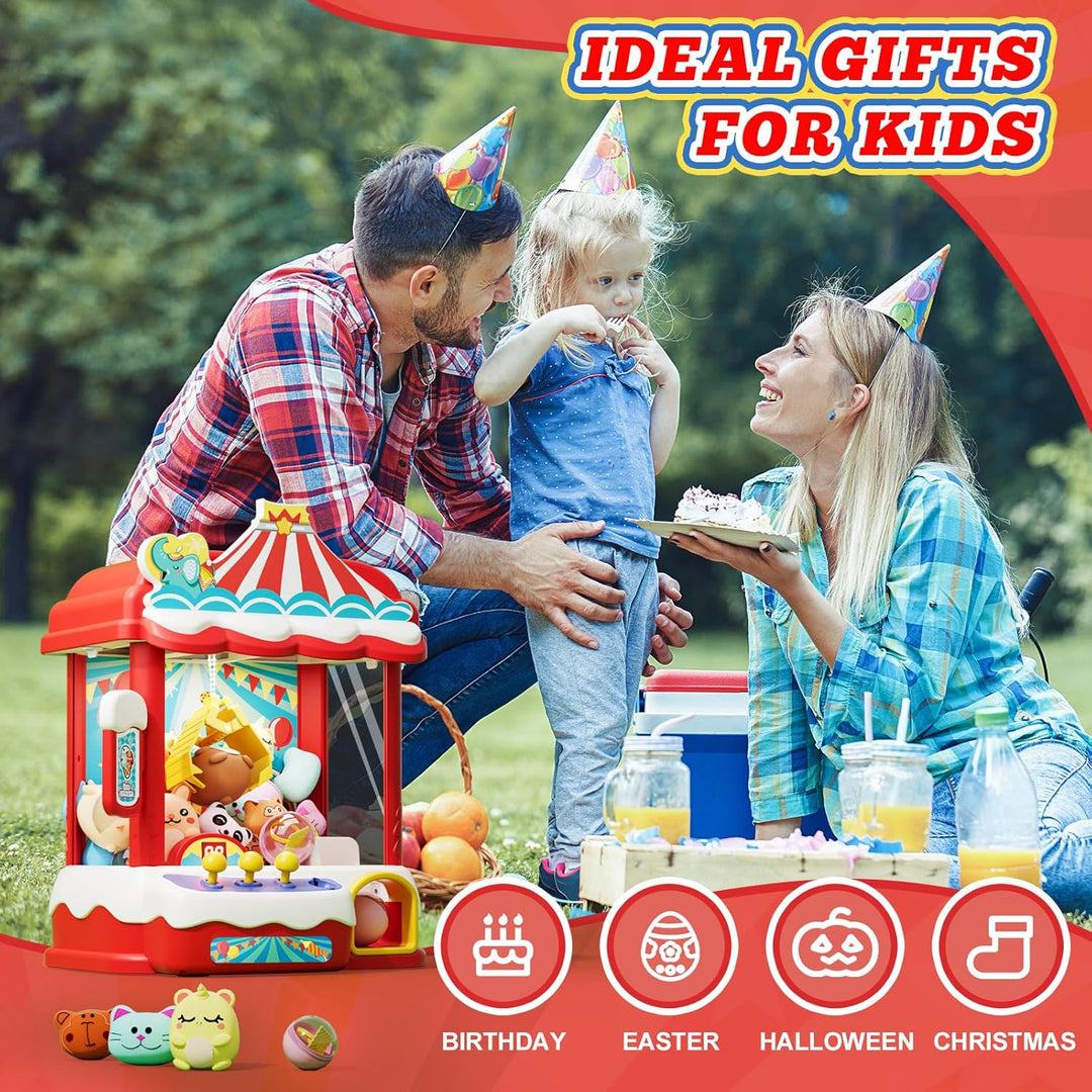 Máquinas de Garras Skirfy para Niños y Adultos con 30 Premios Mini...