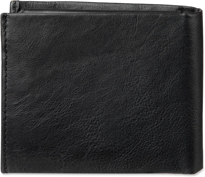 Calvin Klein Billetera plegable minimalista de piel RFID para hombr...