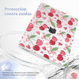 Lepeoac Funda rígida 4 en 1 para MacBook Neo 13 (A3404), cerezas y...