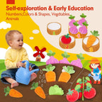 hahaland Libro ocupado para niños pequeños de 1 a 3 años - Tablero ocupado