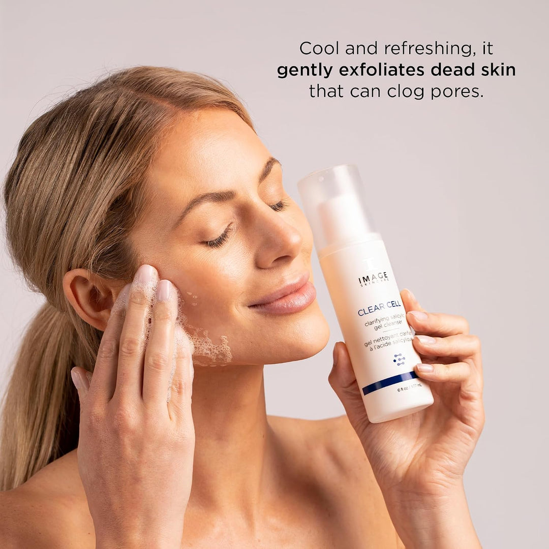 IMAGE Skincare, CLEAR CELL - Gel de limpieza salicílico, lavado fac...