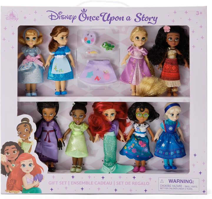 Disney Store Colección Once Upon a Story Mini Doll Set de regalo \u...