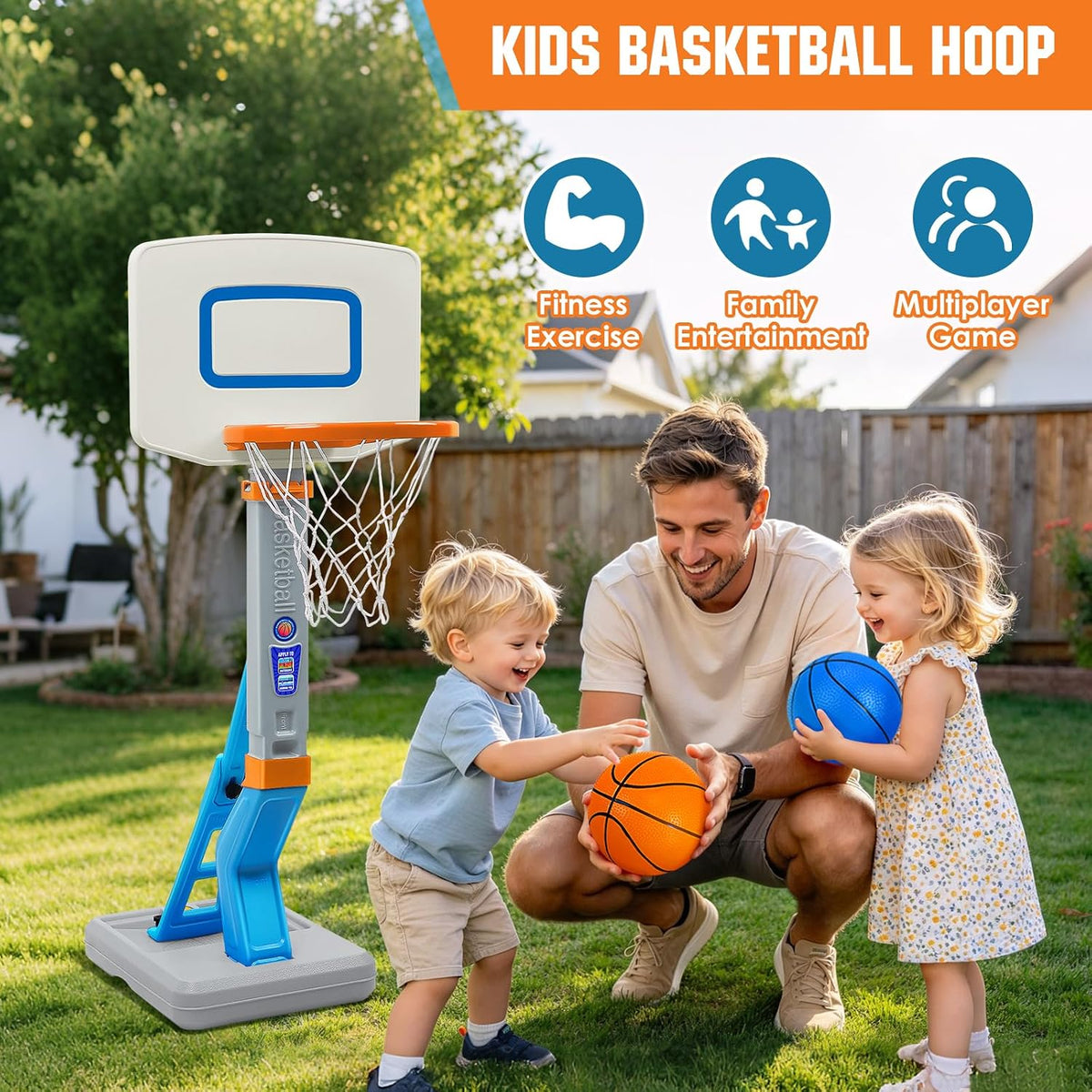 Juego de aros de baloncesto para niños pequeños, mini aros de baloncesto