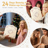 Calendario de Adviento de maquillaje 2025, juego de regalo de belle...