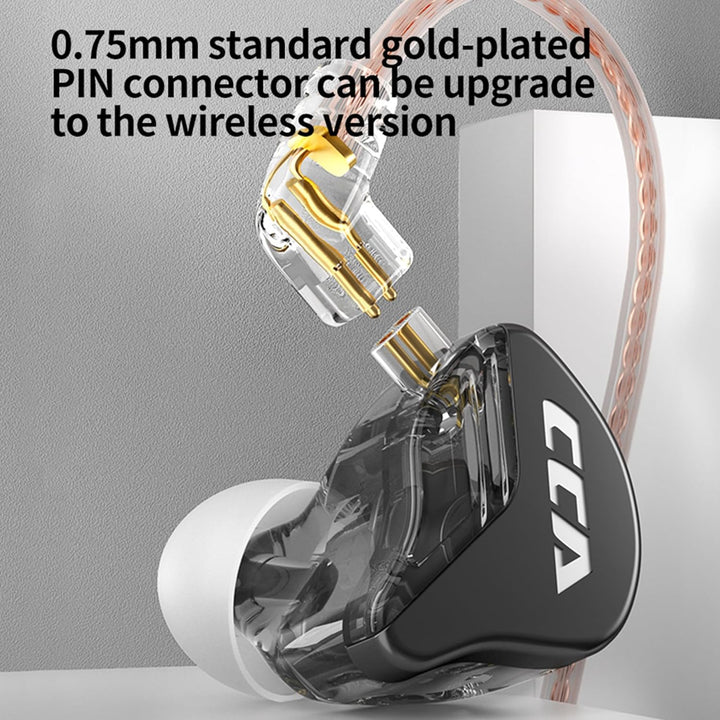 CCA CRA Monitor In-Ear, Auriculares IEM con Driver Dinámico de Diaf...