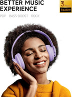 Picun B8 - Auriculares inalámbricos Bluetooth 120H, Púrpura