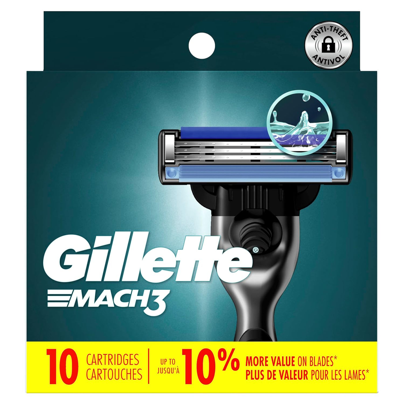 Gillette Mach3 - Recambios de maquinilla de afeitar para hombres, 1...