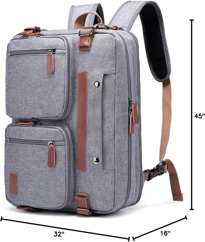 MOLNIA Bolsa de computadora portátil 3 en 1 para hombre, bolsas de...