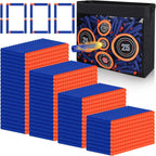 1000 unidades de munición, Dardos de recambio para Nerf N-Strike Elite Series, munición a granel compatible para Nerf Party con bolsa de práctica de tiro portátil y objetivo de malla