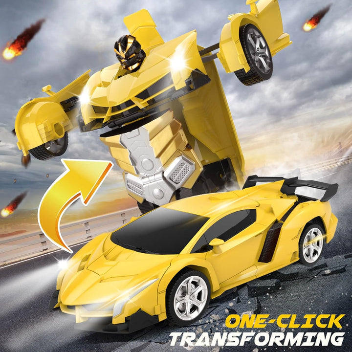 Dolanus Coche de Control Remoto - Transform Robot Coches RC, Juguet...