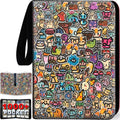 Carpeta de tarjetas coleccionables con mangas extraíbles, carpeta de