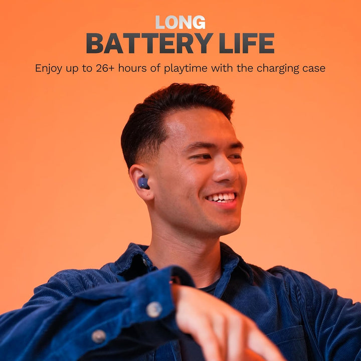 JLab Go Air Pop+ Auriculares Verdaderamente Inalámbricos, Auricular...