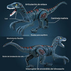 Juguetes de dinosaurio con control remoto para niños, juguete velociraptor