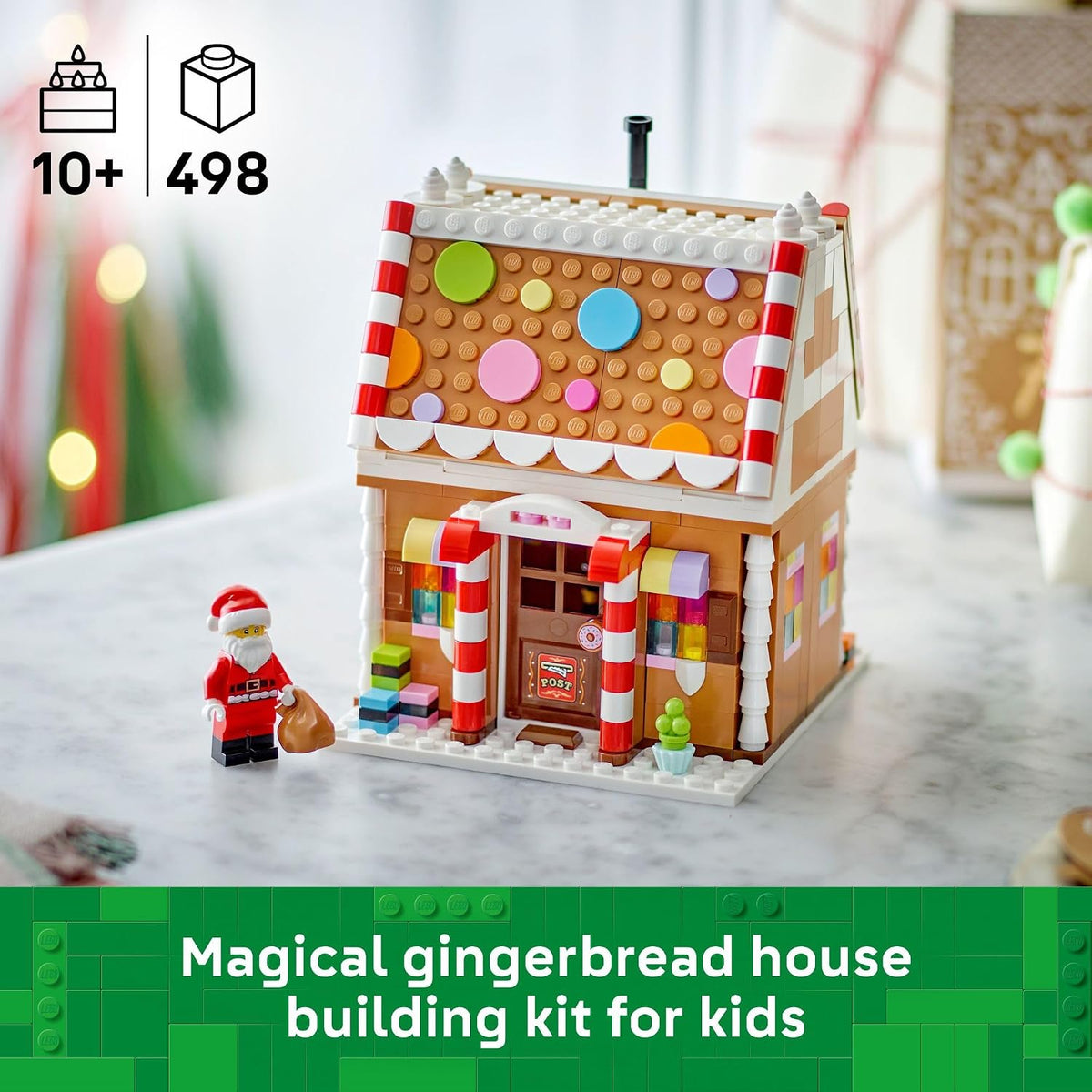 LEGO Casa de pan de jengibre festiva 40809
