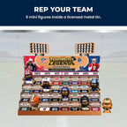 TeenyMates NFL Football Legends - Juego de figuras de acción, lata