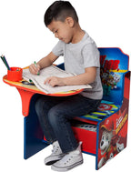 Delta Children Escritorio con silla con compartimento de almacenamiento, Nick Jr. PAW Patrol