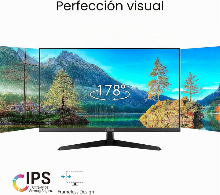 ASUS 27\u201D 4K Monitor de cuidado ocular (VY27UQ) - UHD (3840 x 2...