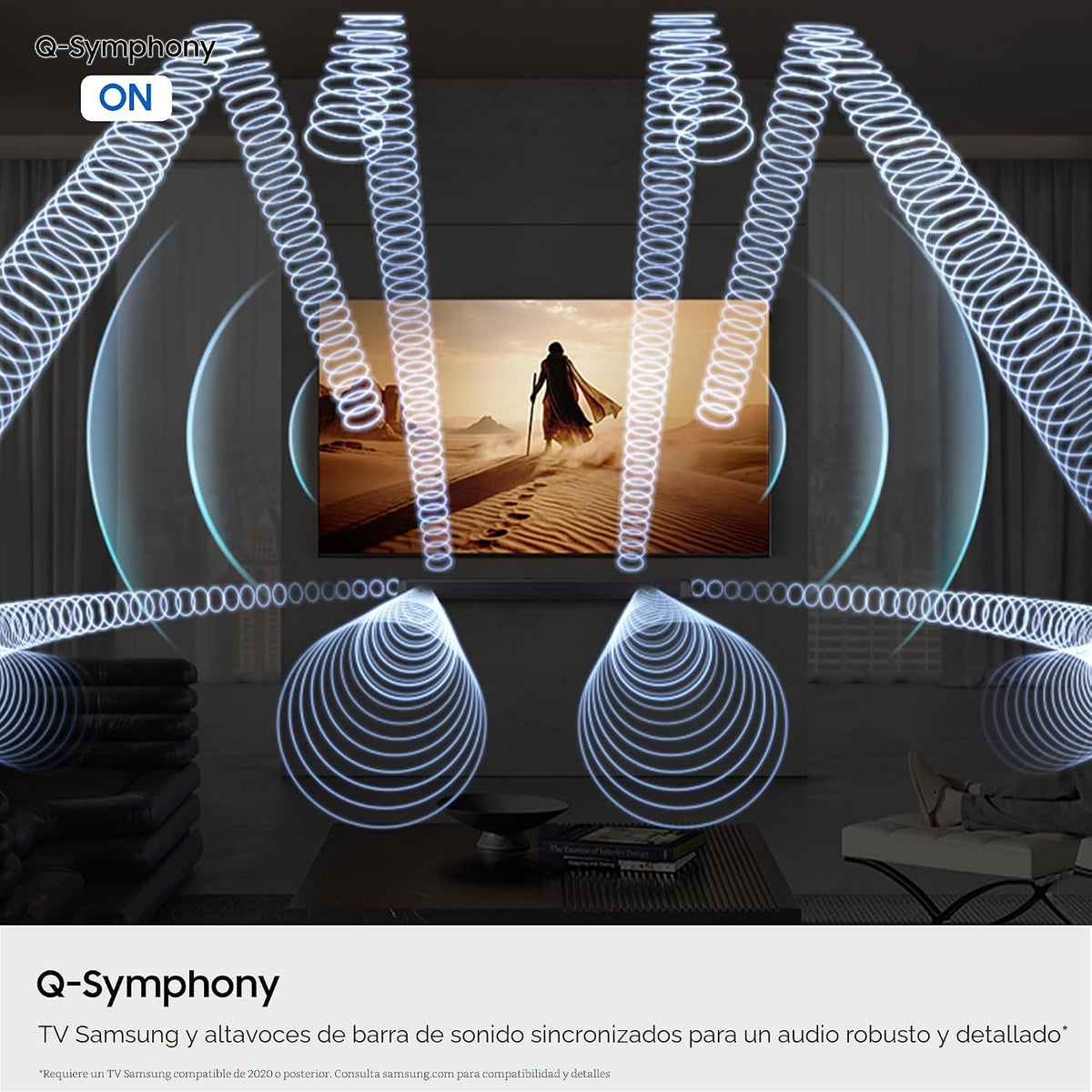 Samsung Barra de sonido de la serie Q HW-Q800H con subwoofer inalámbrico, modelo 2026