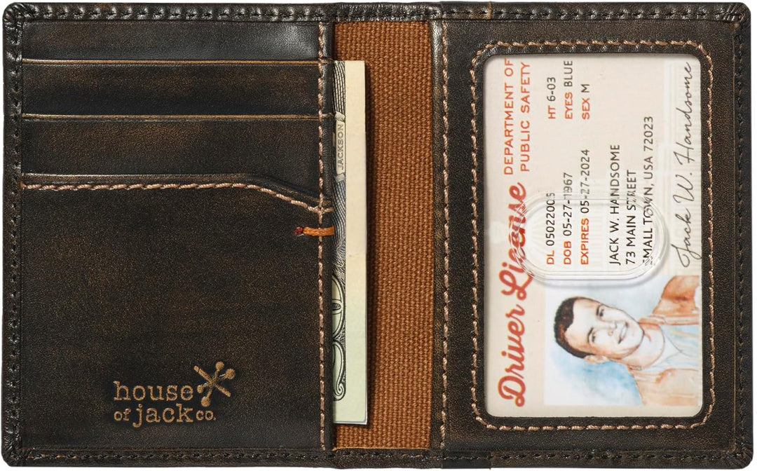 House of Jack Co. Cartera delgada para tarjetas | Funda minimalista...