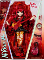 Mirror Mi Blaze Maxx - Muñeca de moda con accesorios, muñeca de fantasía de emoción eléctrica