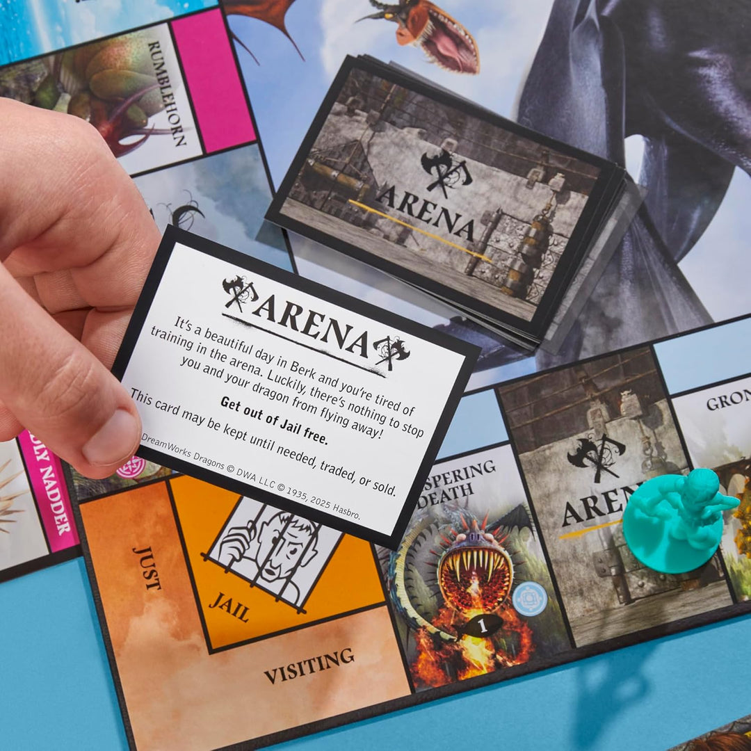 Monopoly DreamWorks - Juego de mesa How to Train Your