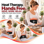 Heat It Up - Almohadilla térmica portátil para dolor de espalda y calambres