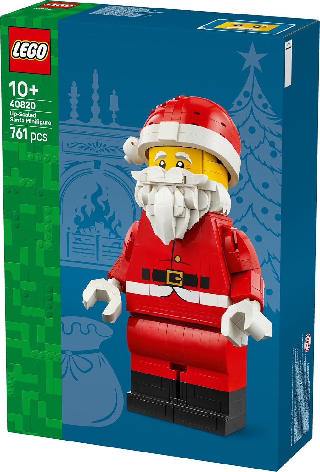 LEGO 40820 Santa Deluxe Minifigure, Toy Blocks, Boys, Girls, Ages 1...